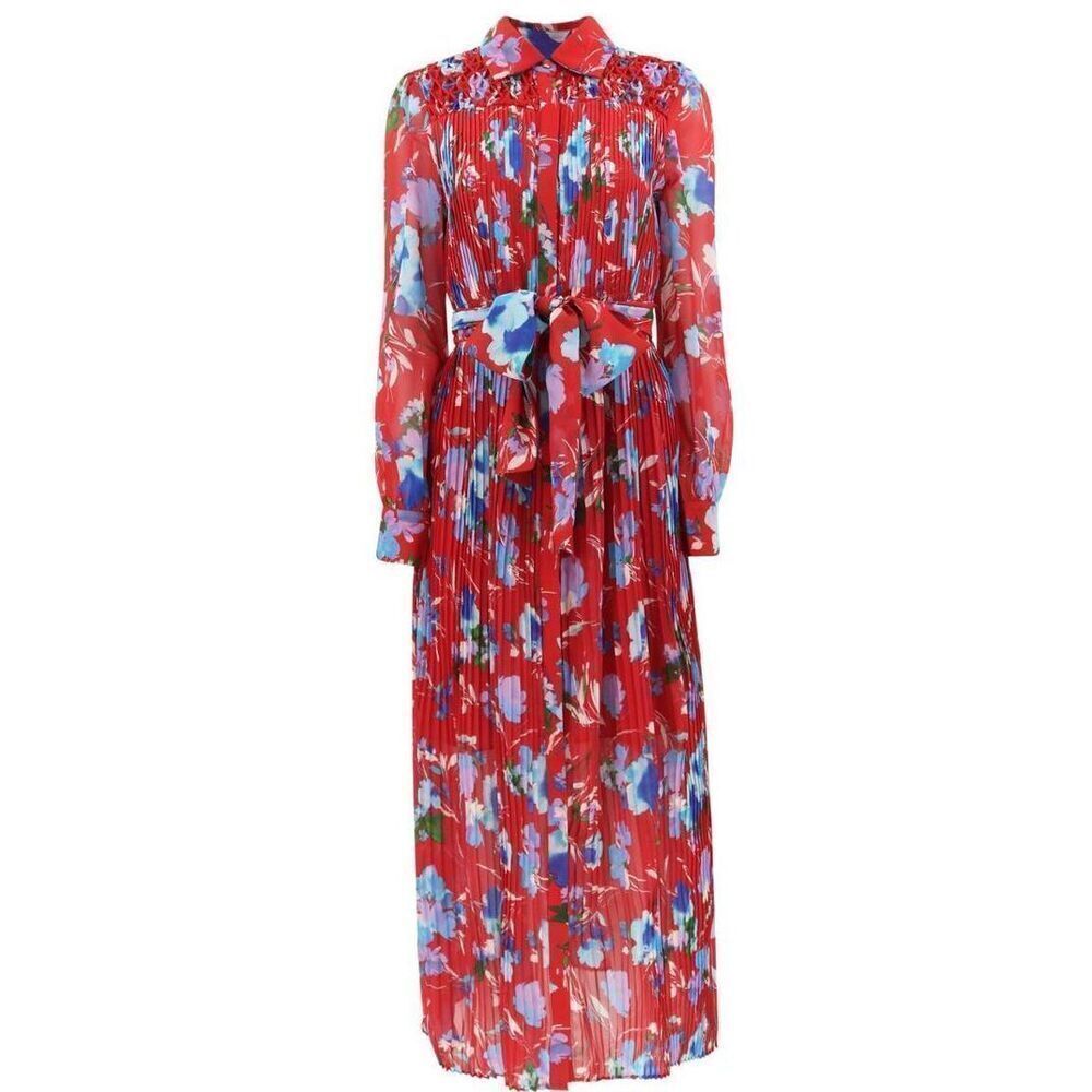 Christy Lynn Karie Dress in Crimson Fleur NWT Size XS